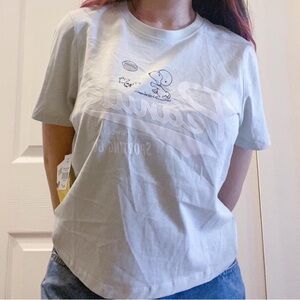 Peanuts Light Gray Short Sleeve Tee